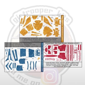 1/12 Battlefront 2 Specialist Waterslide Decal Sheet(s)