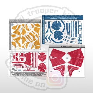 1/12 Battlefront 2 Officer Waterslide Decal Sheet(s)