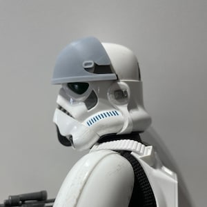 1/6 - Mimban Trooper Helmet Sheild 3D printed