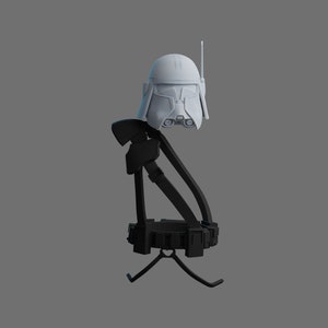 1/12 - Commander Baccara - 3D Printed parts