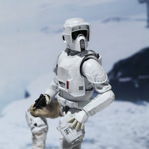 1/12 - Snow Scout Trooper - (SnowTrooper conversion kit) 3D Printed parts