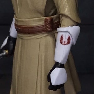 1/12 - Mace Windu armour decal Star Wars Black Series figure 6” - STAR WARS Clone Wars