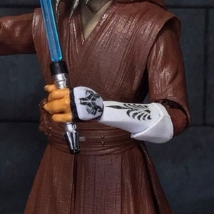 1/12 & 1/6 - Plo Koon armour decal Star Wars Black Series figure 6” - STAR WARS Clone Wars