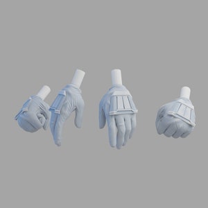 1/12 - Bo Katan Hands Black Series 3D gedruckt