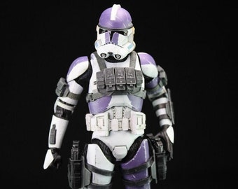 Plataforma de cofre y accesorios Clone Trooper Impresión 3D