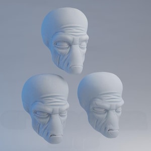 1/12 - Duros 3D printed head