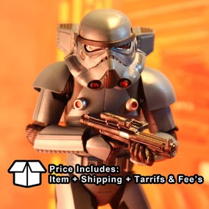 1/12 & 1/18 - Dark Trooper Phase Zero SW Gefechtsfront (2004) 3D Gedruckte Teile