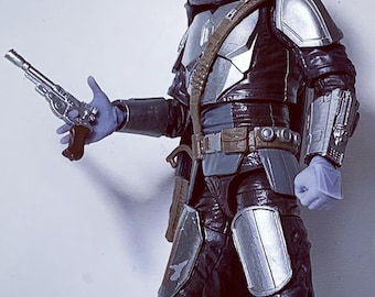 1/12 - Hands - Mando & Boba Fett -  Black Series 3D printed hands
