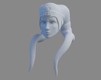 1/12 & 1/18 - Tête imprimée en 3D Mission Vao