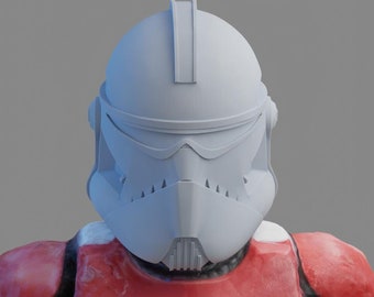 1/12 & 1/18 - Neyo Phase 2 Black Series 3D printed helmet