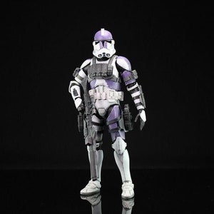 Support thoracique Clone Trooper et accessoires Impression 3D image 2