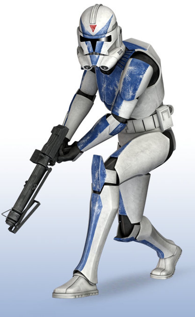 1/12 Dogma Clone Trooper Waterslide Decal Sheet Star Wars Etsy Canada