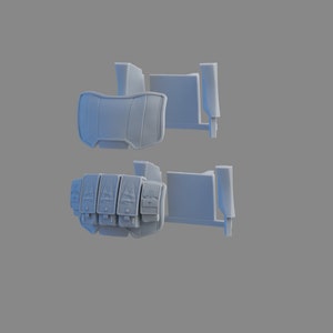 Support thoracique Clone Trooper et accessoires Impression 3D image 5