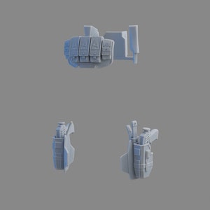 Support thoracique Clone Trooper et accessoires Impression 3D image 10