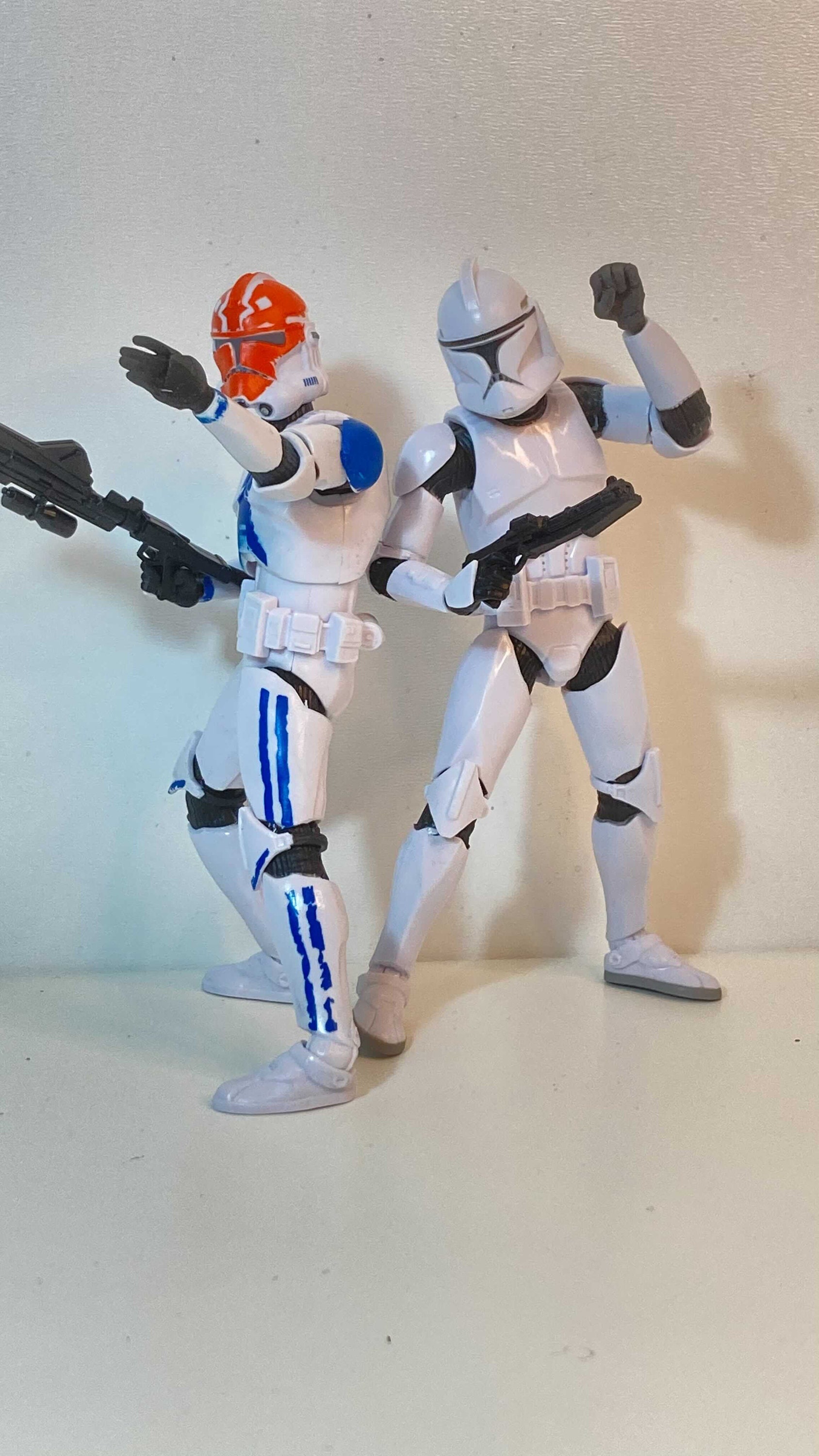 1/12 Hands Clone Trooper Set 1 Black Series 3D Printed | Etsy