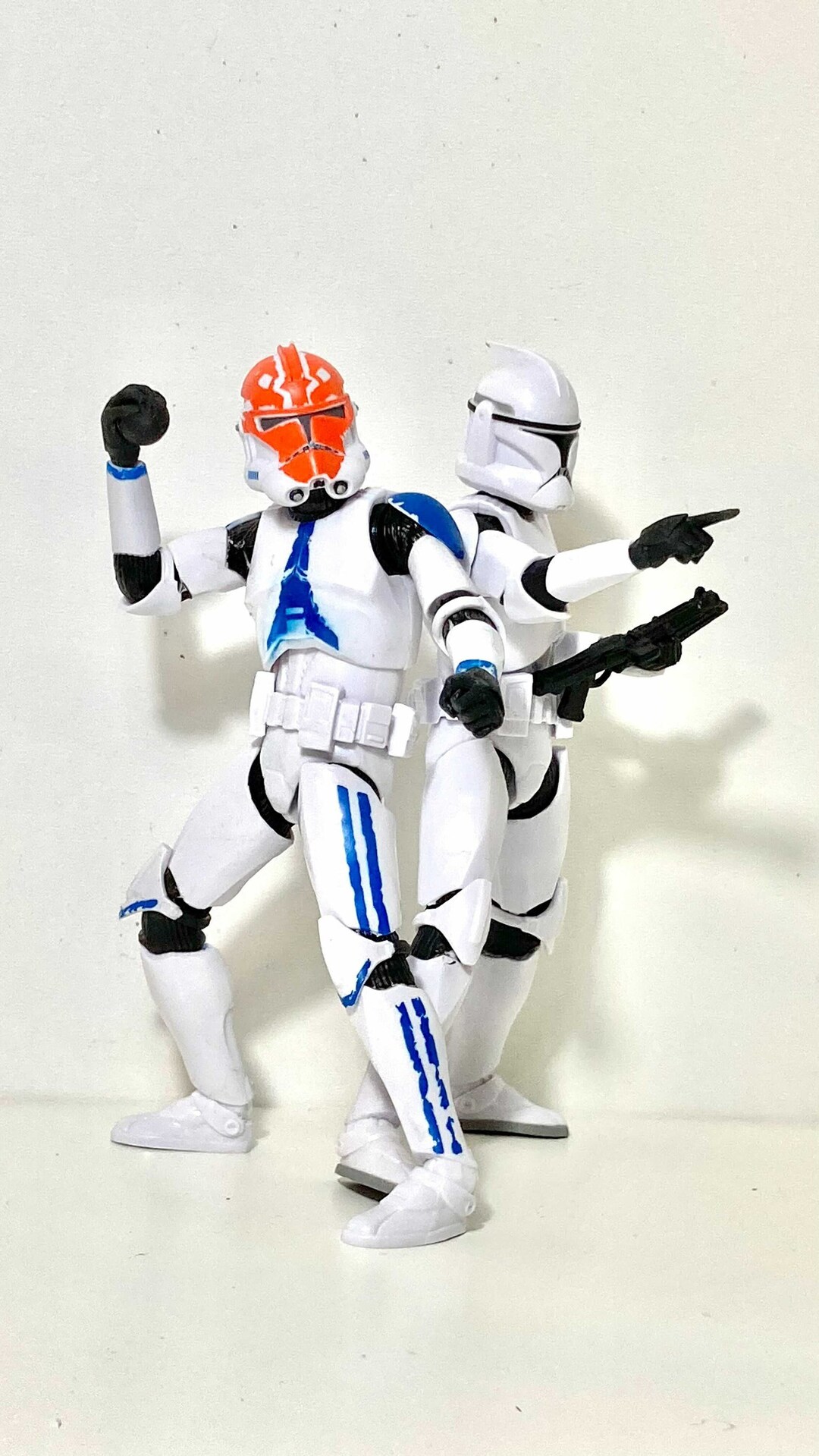 1/12 Hands Clone Trooper Set 1 Black Series 3D Printed Hands - Etsy