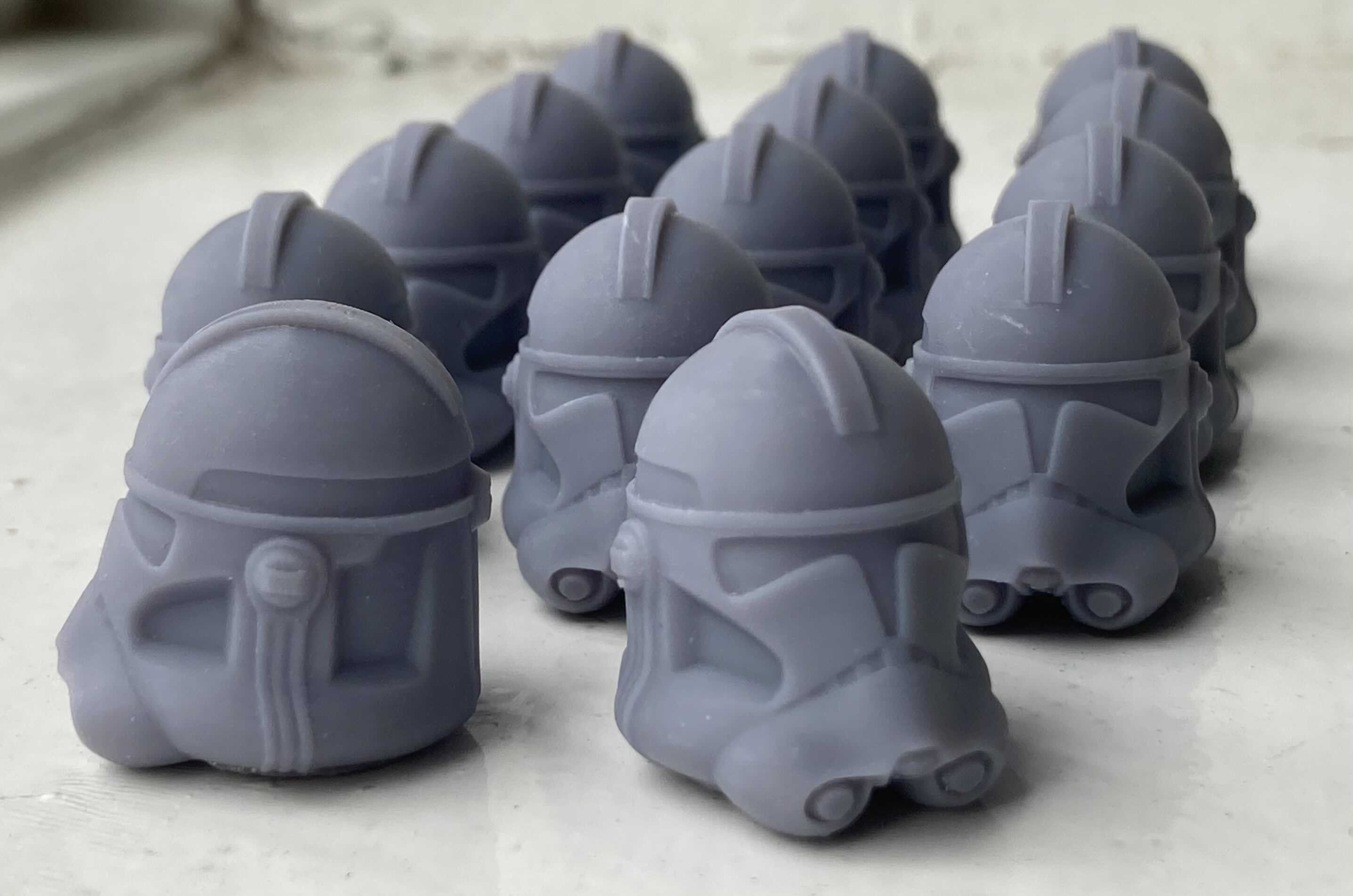 Clone Trooper Phase 2 Black Series 3D printed helmet | Etsy