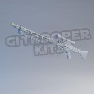 1/12 - DC-15X Battlefront Blaster 3D Printed
