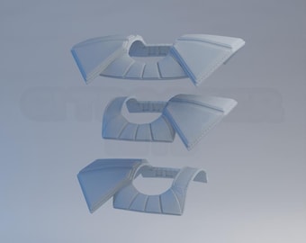 1/12 - クローン肩甲 アニメスタイル 3Dプリント