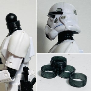 1/12 - Neck Seal 3D Printed for Stormtrooper