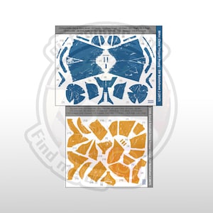 1/12 Battlefront 2 Heavy Waterslide Decal Sheet(s)
