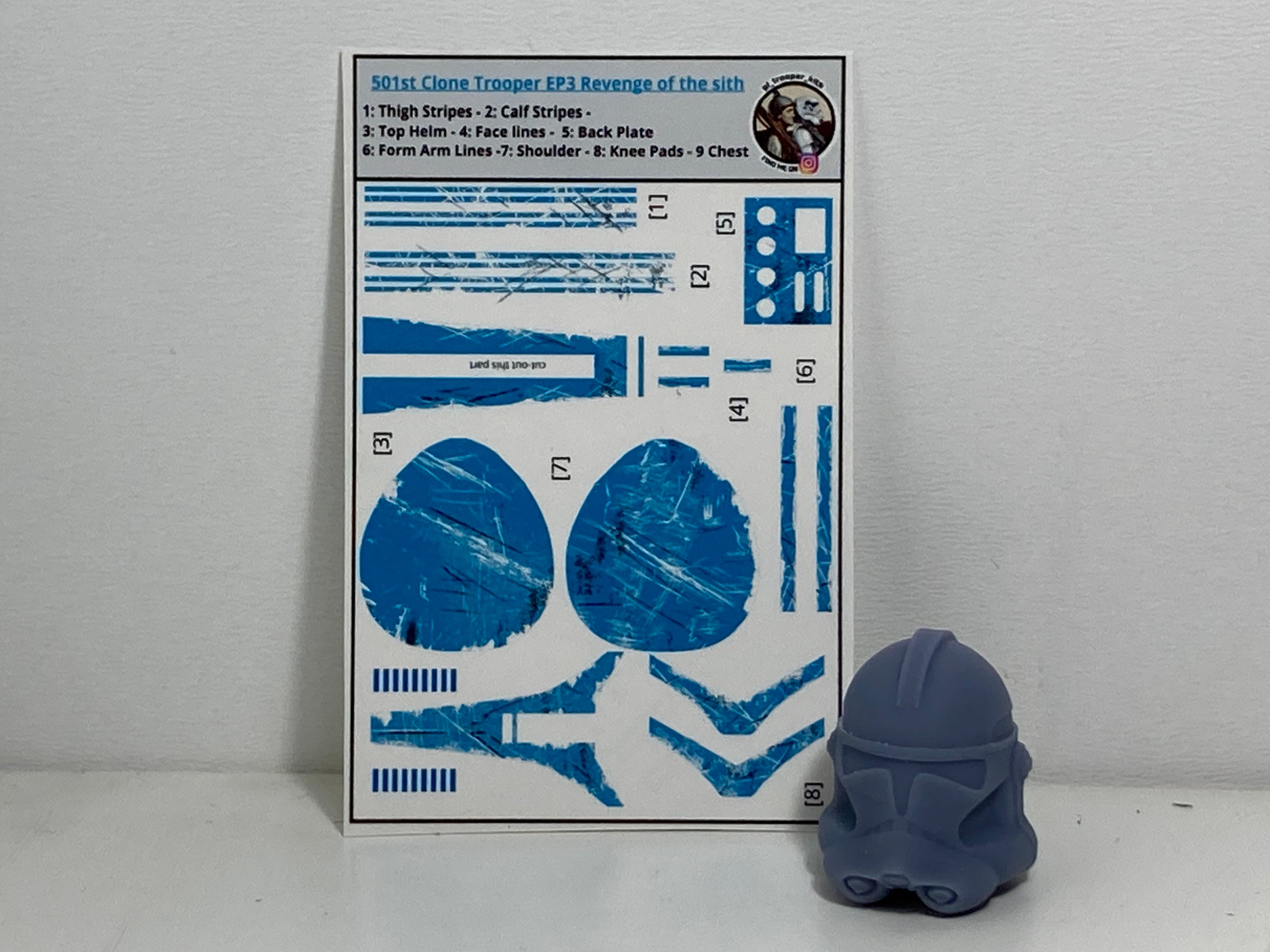 1/12 - 501st クローン トルーパー EP3 ウォータースライド