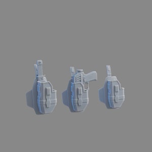 Support thoracique Clone Trooper et accessoires Impression 3D image 8