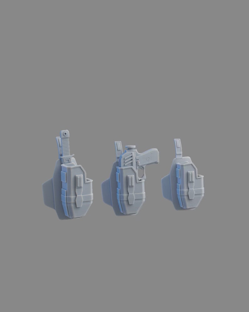 Support thoracique Clone Trooper et accessoires Impression 3D image 8