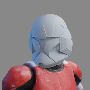 Stealth Ops Clone Trooper Black Series 3D printed helmet - 1/12 - 1/6 - 1/18
