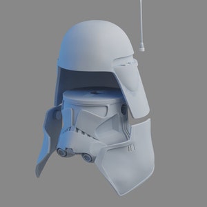 1/12 Commander Baccara Black Series 3D printed helmet