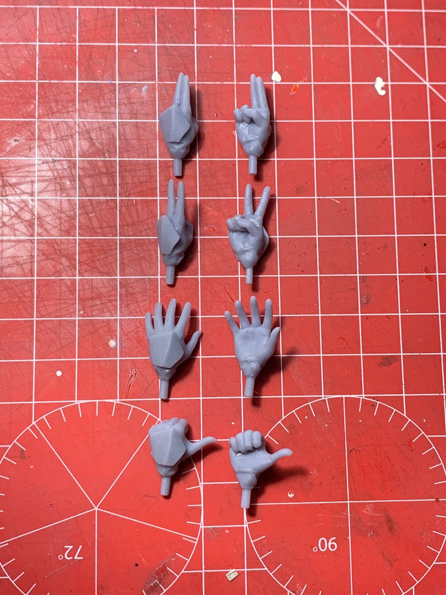 1/12 Hands Clone Trooper Set 2 Black Series 3D Printed - Etsy