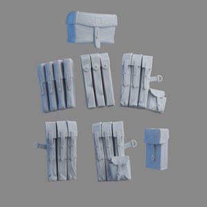 1/12 - Imperial Pouches 3D Print(s)