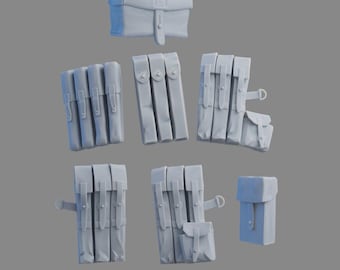 1/12 - Imperial Pouches 3D Print(s)
