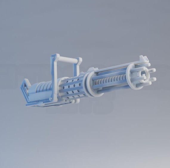 1/12 - Z-6 回転式ブラスター砲 3Dプリント - Etsy 日本
