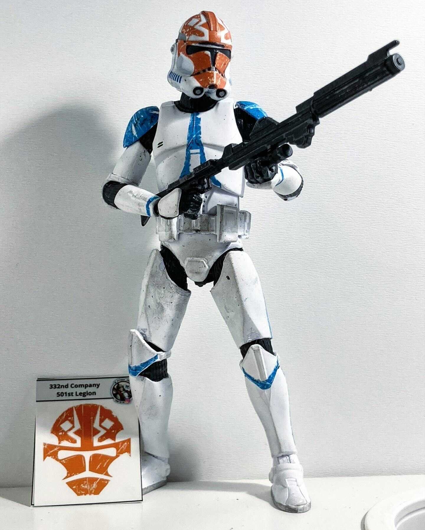 1/12 - 332nd Company Helmet Decal Th Black Series Figure - Etsy UK