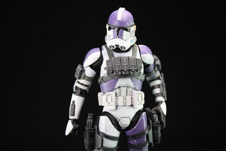 Support thoracique Clone Trooper et accessoires Impression 3D image 1