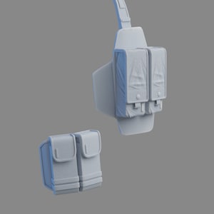 Support thoracique Clone Trooper et accessoires Impression 3D image 7