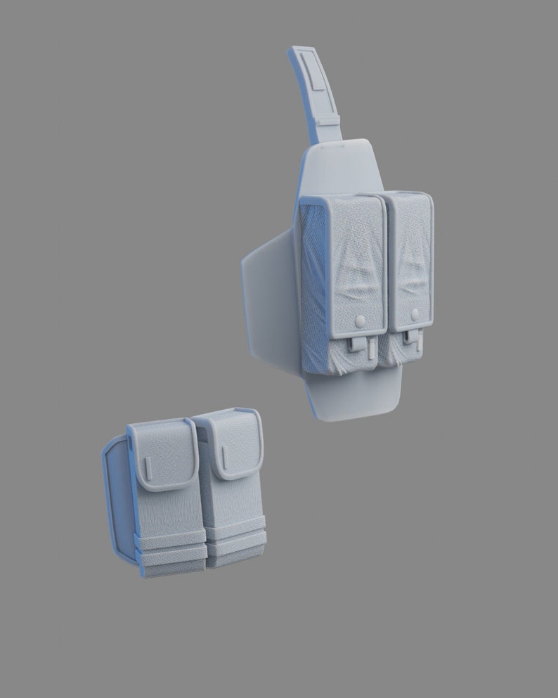 Support thoracique Clone Trooper et accessoires Impression 3D image 7