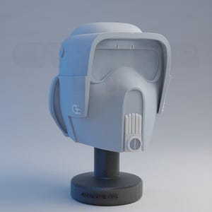 1/12 - Clone Scout Trooper Black Series 3D printed helmet
