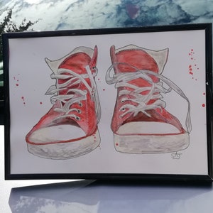 Old but Comfy - original water colour