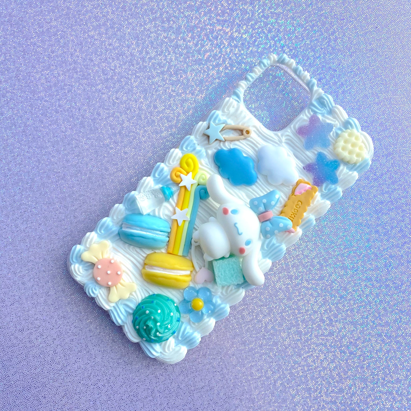 Cloud Cinnamon Roll Decoden Phone Case Etsy
