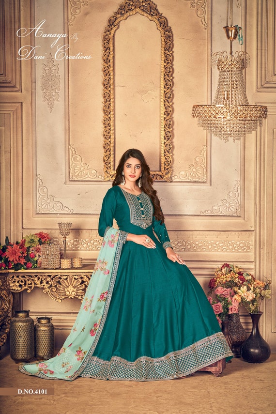 Anarkali top style frocks