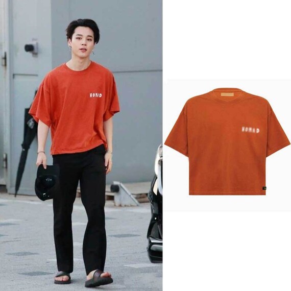 nomad orange t shirt