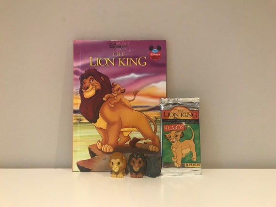 The Lion King Disney Book Card Figure Pencil Topper Bundle Etsy