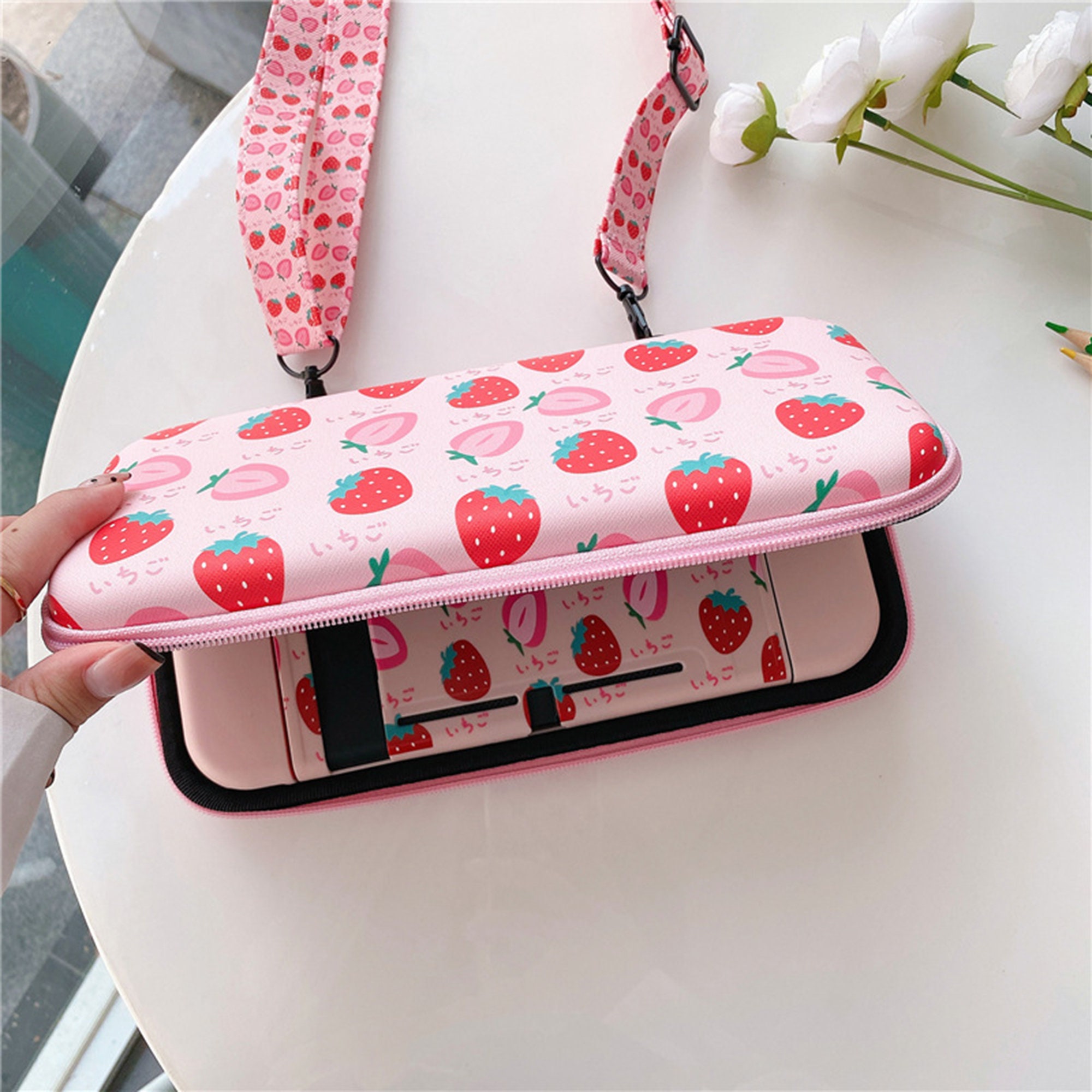 Strawberries Switch Case Nintendo Switch Case Soft Silicone - Etsy