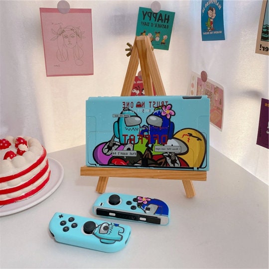 Among Us Switch Case Nintendo Switch Case Soft Silicone Etsy