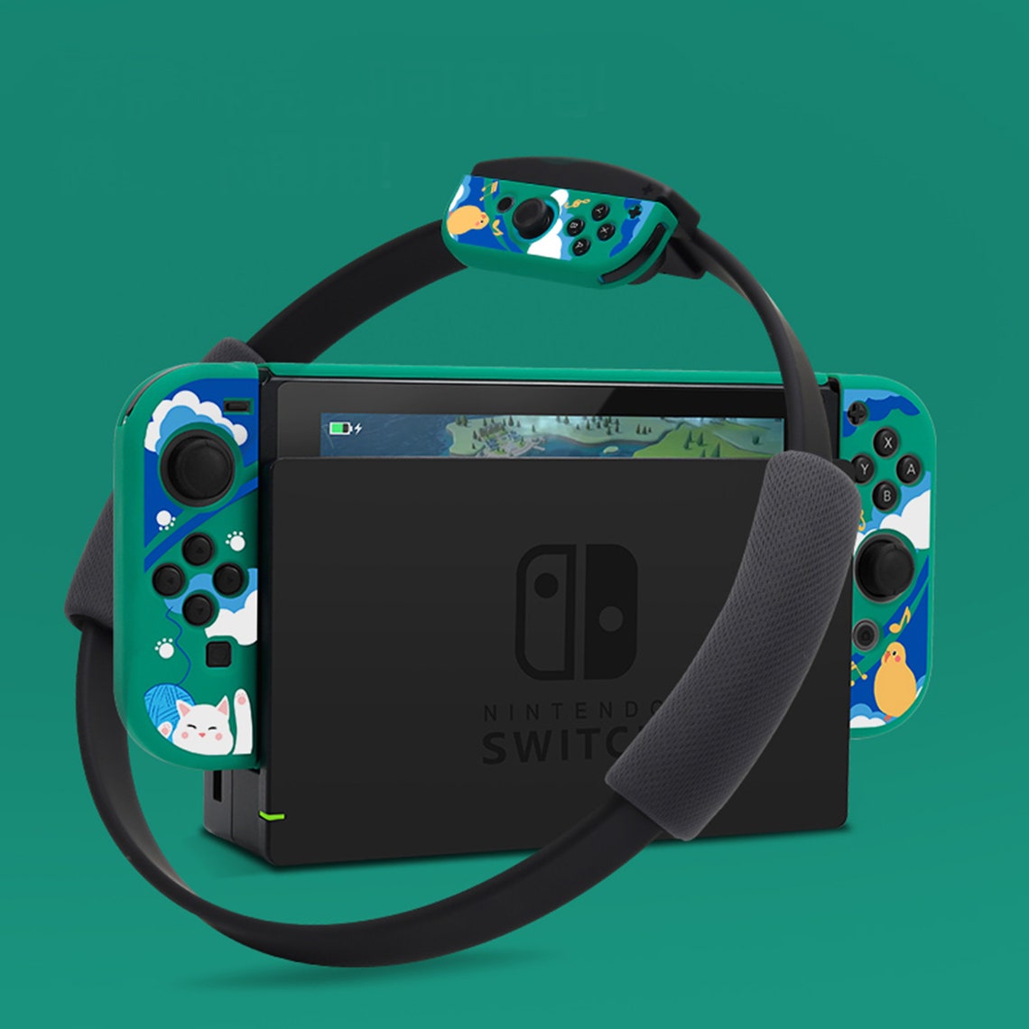 Cats Switch Case Nintendo Switch Casehard Silicone Etsy