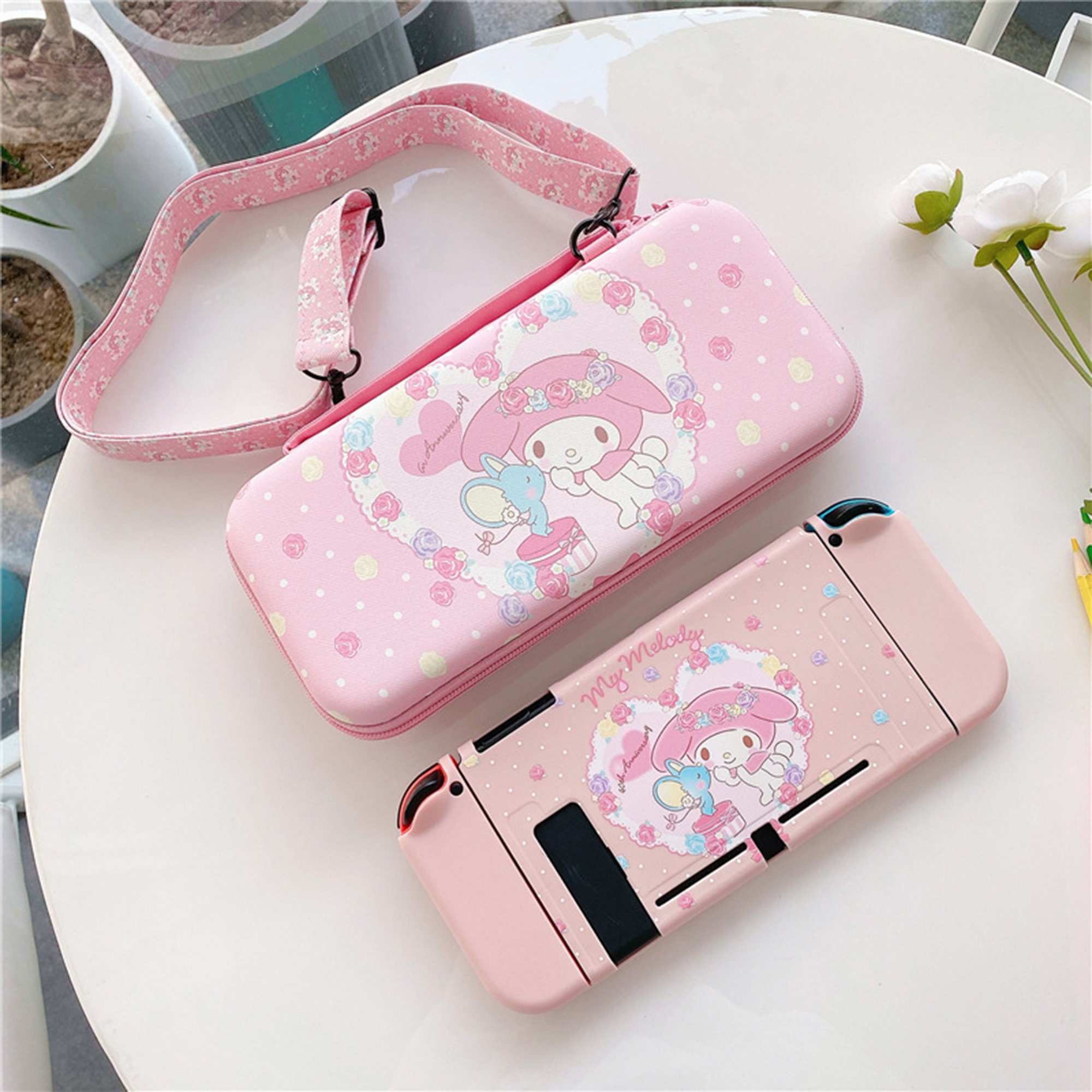 Bounce uregelmæssig Banyan Cute Melody Switch Case Nintendo Switch Case Soft Silicone - Etsy