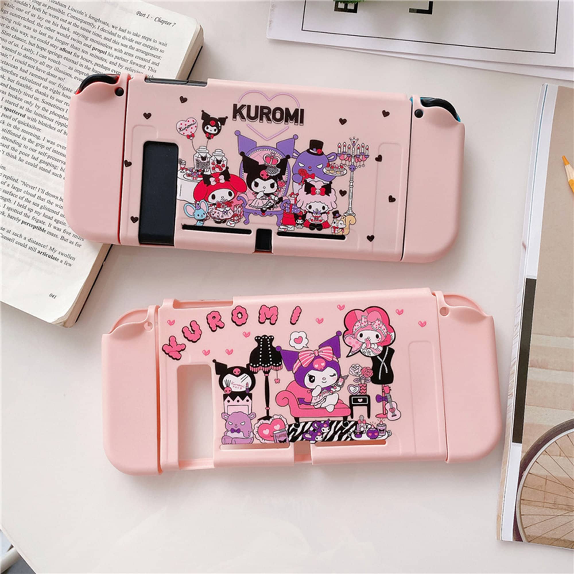 Kuromi Switch Shell Nintendo Switch Case Cute Switch Cover Etsy