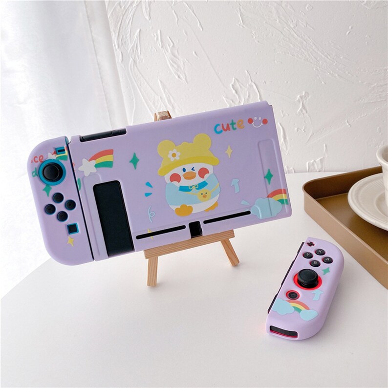 Duck Switch Shell Nintendo Switch Case Cute Switch Cover Etsy